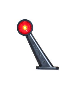 LED-positionsljus, gummi arm 45 grad.