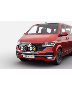 Extraljusbåge VW T6.1 2019-2020-, Ø60mm, Metec