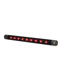 Dark Knight Slim Positionsljus 9 Led Röda