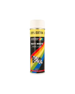 Motip Rally Vit Matt 500Ml