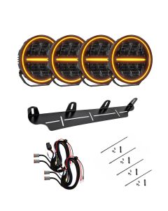 Extraljuspaket LuminaLights Ninja 4-Pack Rad 4