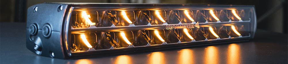 Super Captain Dual 600 led extraljus med orange positionsljus