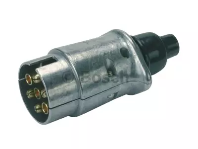 Släpvagnskontakt, 7-polig - Led-bakljus - 6050011200 - 1