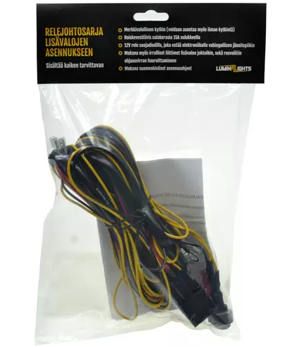 Reläkabelsats för 4st ljus med DT-4 kontakt - Reläsats & Kabelsats - 8020104730 - 2