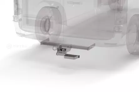 Bakre fotsteg, vänster eller höger - Bakre fotsteg och stötfångarskydd till transportbil - 8020102120 - 2
