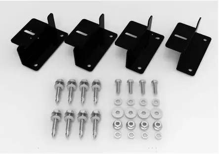 EcoFlow Rigid Solpanel Mounting Feet - Powerstation tillbehör - 8020107320 - 2