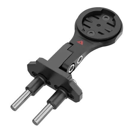 KOM frontfäste för styrstam med GoPro-adapter, svart - Cykelbelysning tillbehör - 8020107910 - 2