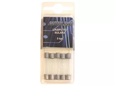 Glasrörssäkring 6 x 32mm, 5st - Säkring - 3050120570 - 1