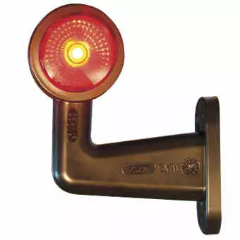 LED-positionsljus med gummi arm 12/24V - Led-positionsljus med gummiarm - 4040111090 - 1
