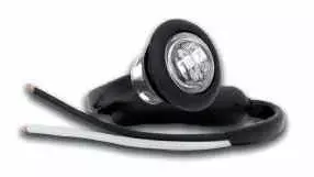 Ledlampa orange Rund 12-24V Monterad - LED-positionsljus - 4040110630 - 2