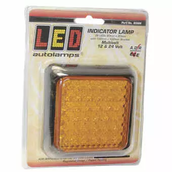 LED-bakljus 12/24V, blinker, 100x100mm - Led-bakljus - 4030120230 - 1