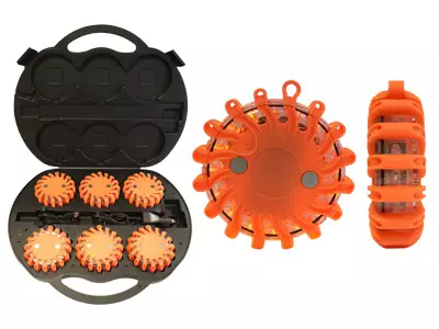 LED-varningsljus laddbar portfölj puck-serie - LED-rotorljus - 4080130050 - 2