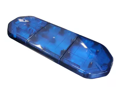 LED-blixtljusramp Legion ECE R65, blå glas - Blixtljusramper LED - 4080220080 - 2