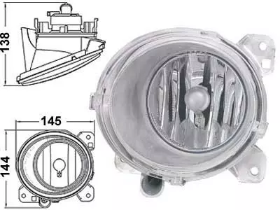 Dimljus Scania P-, G-, R-, T-serie - Scania - 3006000020 - 2