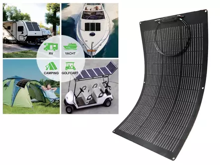 Flexibel solpanel Woima 100W - Powerstation tillbehör - 8020110340 - 1