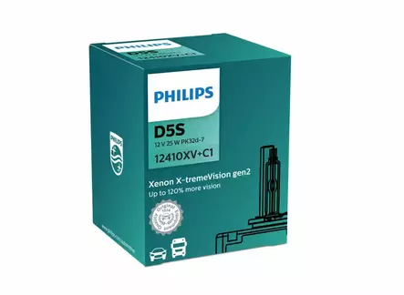 Xenon-Lampa Philips D5S X-tremeVision Gen2 +150% - D5S och D8S - 8020103530 - 1