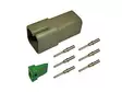 Deutsch DT 6-pin 0,5 - 1,5mm2 (hane) - Deutsch kontakt - 2040120060 - 1
