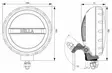 Hella Comet LED 200, Ref.12,5, 12V - LED-extraljus - 3010130800 - 2
