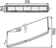 Hella LED-varselljus serie, STICK, 12V - DRL varselljus - 3040120120 - 3