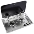 Gasspis – 2 brännare med glaslock - Spisar - 8020112370 - 1