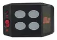 Kopplingspanel för blixtljusramp 4-knappar - Blixtljusramper LED - 4080220020 - 2