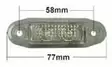 LED-positionsljus 2xLED, Boreman 9-30V - LED-positionsljus - 4040110640 - 2