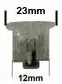 LED-positionsljus 2xLED, Boreman 9-30V - LED-positionsljus - 4040110640 - 4