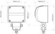 LED-arbetslampa 24W Nordic KL10002 LED, 2400lm - Led-arbetsbelysning - 2020220030 - 3
