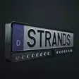 Strands Nuuk E-Line Black Duo Nummerplåts LED-ramp - LED-ramper - 8020112700 - 4