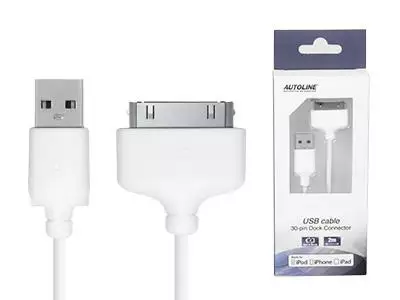 Autoline Dock Connector USB-kabel - Övriga batterier och laddare - 4080130250 - 1