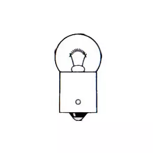 BA15s 10W positionsljus lampa HD, 10st - Ba15s lampor - 4060102010 - 1