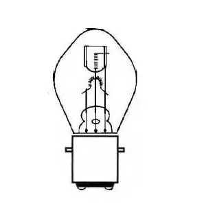 BA20d Lampa 35W / 35W - H2, R2, LUCAS ym. speciallampor - 4060102400 - 1