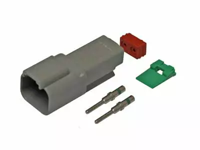 Deutsch DT 2-pin serie för hane anslutning - Deutsch kontakt - 2040120050 - 1