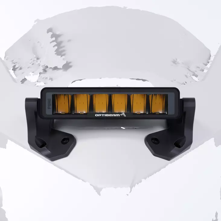 Lynx 69 Ranger 2025- Snöskoter Ledramp grillkit - Modellanpassade LED-ramper - 8020110950 - 1