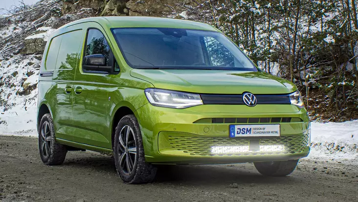 Volkswagen Caddy 2021- LED-ramp DSM modellanpassatkit - Volkswagen - 8020103960 - 1