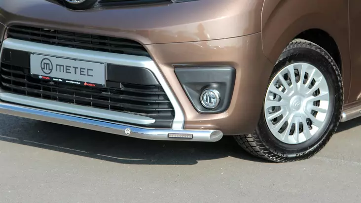 Frontrör (LED), Toyota Proace 2016-2020-, Ø60mm, Metec - Frontrör till transportbil - 8020102540 - 1