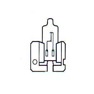 H2 halogen lampa 55W, 12V - H2, R2, LUCAS ym. speciallampor - 4060101500 - 2