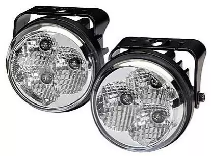 Hella LED-varselljus serie, rund 90mm, 9-33V - DRL varselljus - 3040120110 - 1