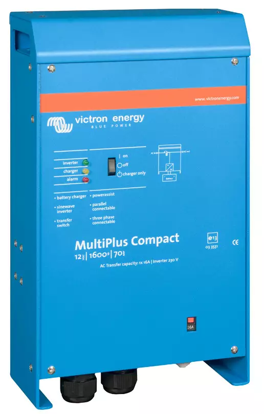 Inverter-laddare 1600W - Combi inverter-laddare - 5006010220 - 1