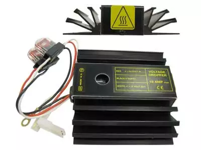Spänningsreducerare 24V -> 12V, 10A - Spänningsreducer - 5001020550 - 1