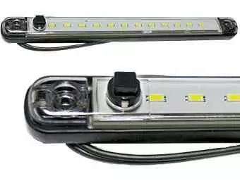 LED-in belysning med strömbrytare 12xLED - Innebelysning - 4020020020 - 1