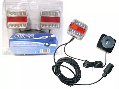 LED-bakljus serie,fästes med magnet, 7-polig kontakt - Led-bakljus - 4030120130 - 1