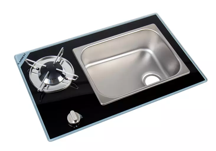 Spis-/diskkombination – Vanstream 1 brännare med säkerhetsglas - Spisar - 8020112530 - 1