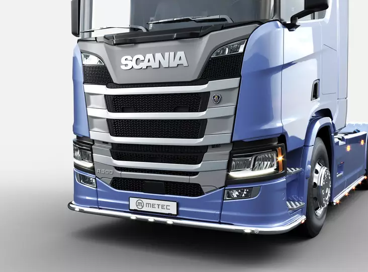 Frontrör F-Liner (LED) Scania R-Serie & S-Serie 16- Låg & Mellan stötfångare - Frontrör till lastbil - 8020102900 - 1