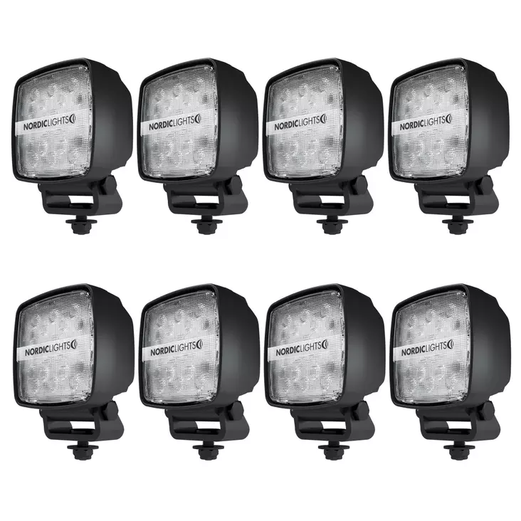 NordicLights arbetsljuspaket, Basic - Led-arbetsbelysning - 8020107470 - 1
