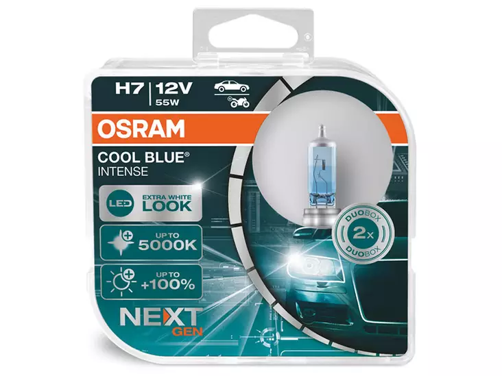 Osram H7 Cool Blue Intense Next Gen, par - H7 Halogenlampor - 8020108330 - 1