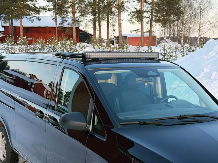 T-RACK Mercedes Vito 04- Främre takbåge - Takbåge till transportbil - 8020120930 - 1