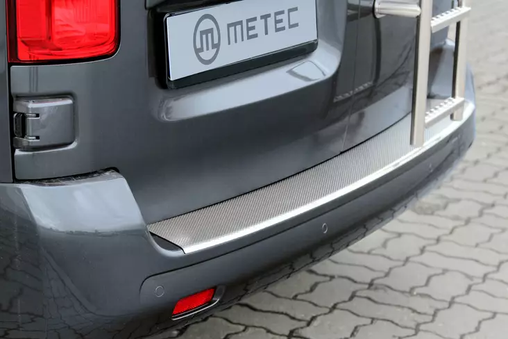 Stötfångarskydd, Peugeot Expert 2016-2020-, Metec - Bakre fotsteg och stötfångarskydd till transportbil - 8020102600 - 1