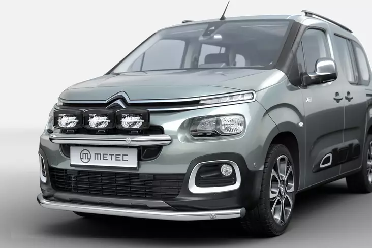 Stylingpaket rostfritt stål Citroen Berlingo 2018- - Stylingpaket till transportbil - 8020102490 - 1