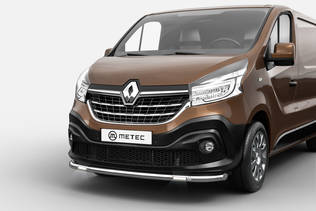 Frontrör Renault Trafic 2014-2021, Ø60mm, Metec - Frontrör till transportbil - 8020102341 - 1